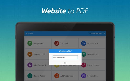 PDF editor & PDF converter pro Ekran görüntüsü