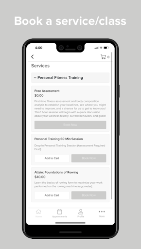 Attain Wellness Screen 3
