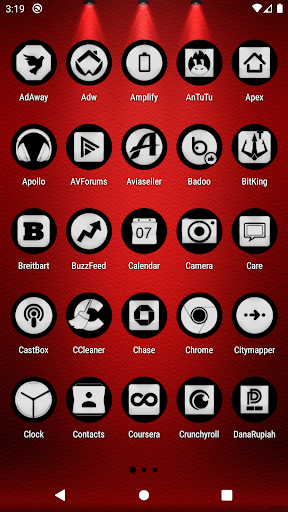 Oreo White Icon Pack Screen 2