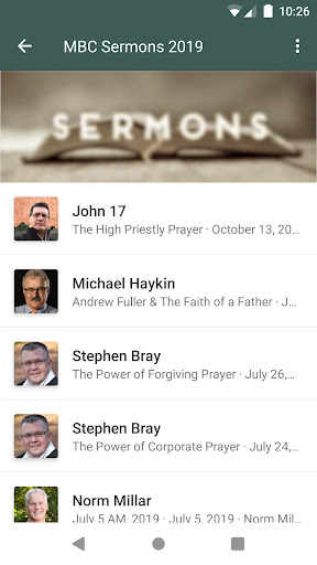 Muskoka Bible Centre (MBC) Screen 3
