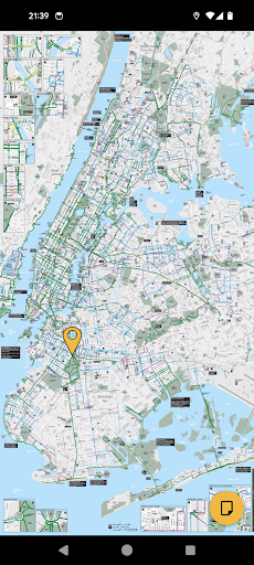 Offline bike map: New York Screen 2