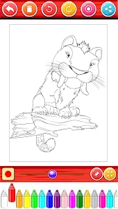 The Croods 2 coloring book