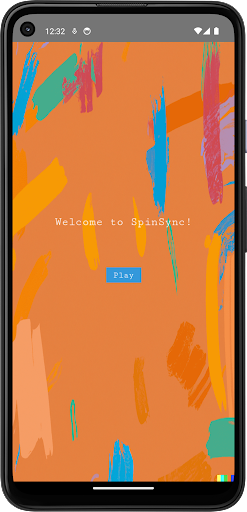 Android application SpinSync screenshort