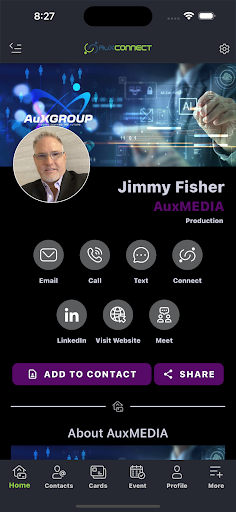 AuxCONNECT Screen 3