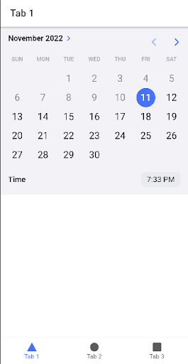 Android application App Rate Test screenshort
