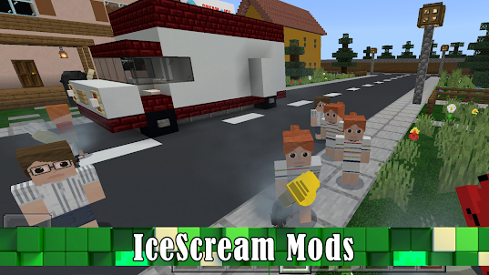 Ice Scream mod Game MCPE