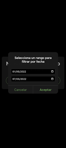 Android application EQ-Sistema screenshort