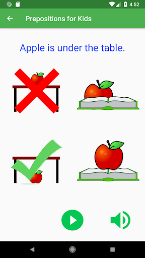 Prepositions for Kids Screen 3