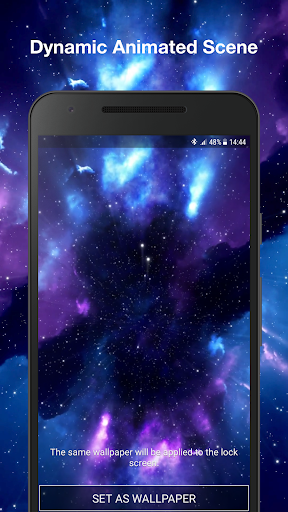 Deep Space 3d Live Wallpaper Screen 2