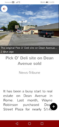 Rome News-Tribune Screen 2
