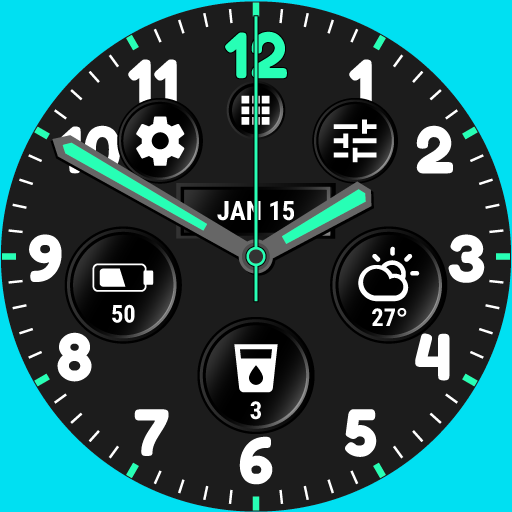 Analog Watch Face by HuskyDEV 1.02 Icon