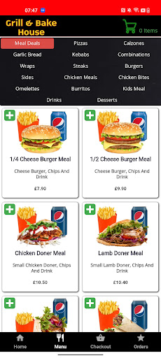 Grill And Bake House Screen 2