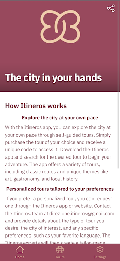 Itineros Screen 2