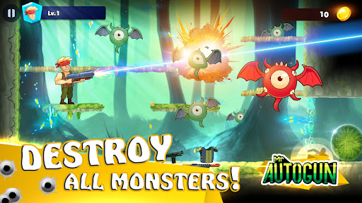 Mr Autogun: Auto-Shooting Game Screen 2