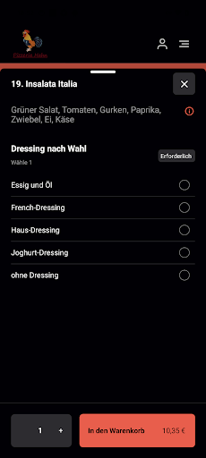 Pizzeria Hahn Screenshot 4 - AppWisp.com