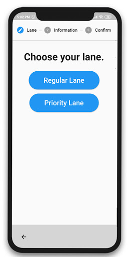 Android application QPro - Contactless Queuing App screenshort