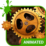 Steampunk 2 Animated Keyboard icon