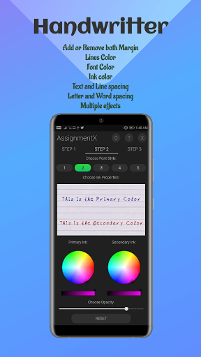 Assignment Automatic - Text to Handwriting Convert