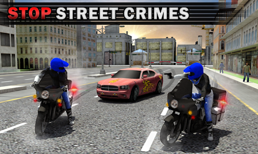 Police Bike Crime Patrol Squad