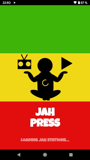 Android application JahPress Reggae Radio&Airhorns screenshort
