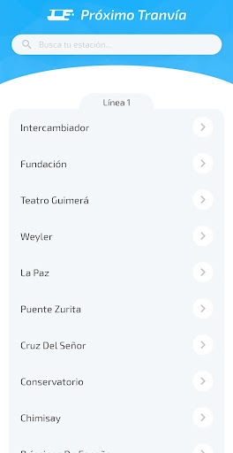 Próximo Tranvía Tenerife Screen 2