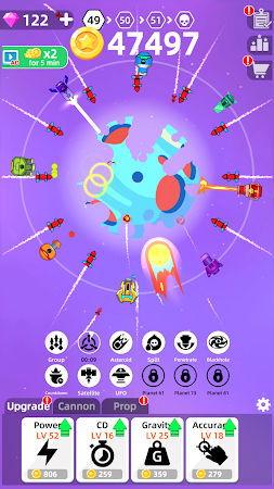 Game screenshot Разрушение планет hack