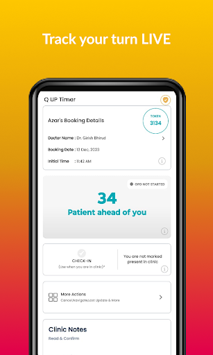 Aashirwad Hospital App Screen 2