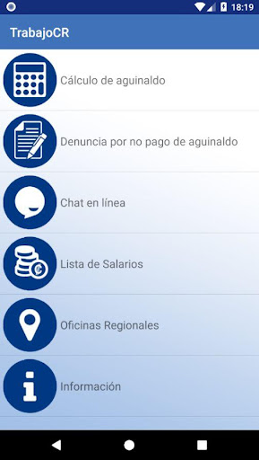 TrabajoCR Screen 2