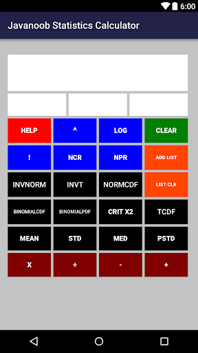 Statistics Calculator