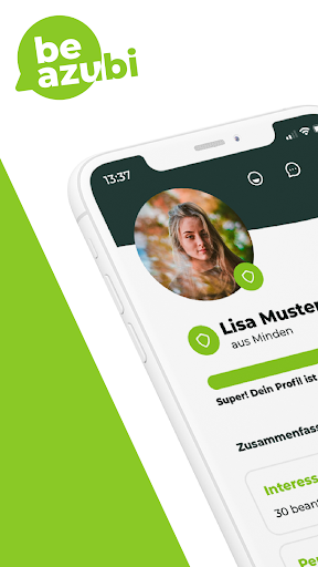 Android application beAzubi screenshort