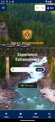 Rocky Mountaineer TRACKS Screen 2