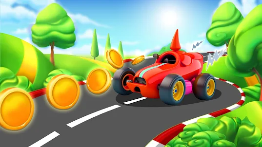 Line Race Master 3D: Autospiel