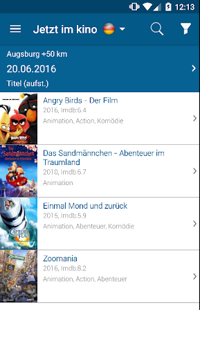 AbInsKino: Kinoprogramm Screen 2