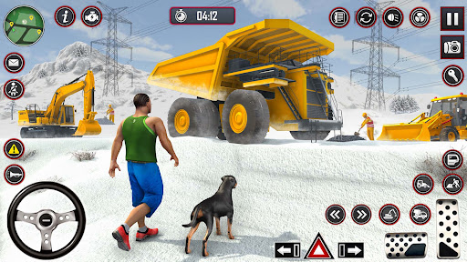 Android application City Construction Truck Sim 3D screenshort