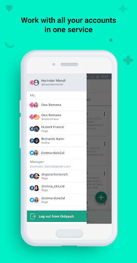 Android application Onlypult screenshort