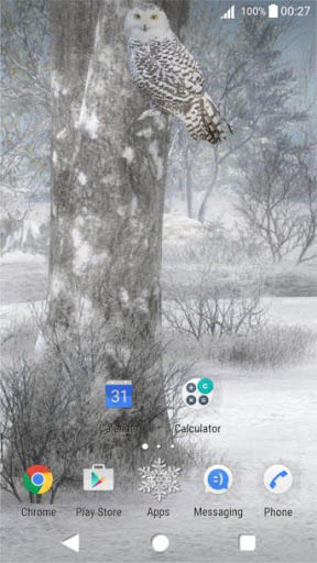 Android application Mystery Iceland Winter Theme screenshort