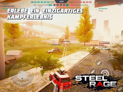 Steel Rage: Mech Cars PvP War Screenshot