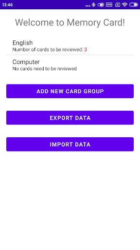 Android application Flash Card: Offline Flashcards screenshort