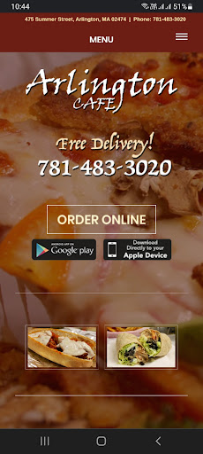 Arlington Cafe Screen 2