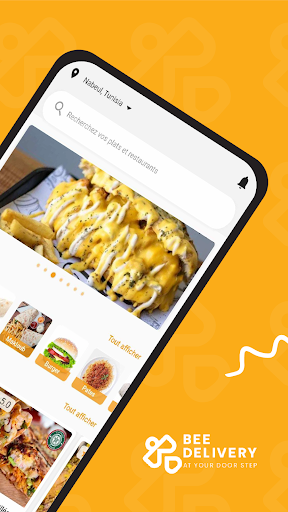 BeeDelivery TN: Food Delivery Screen 3
