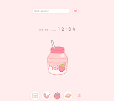 screenshot of Cute Juice Theme +HOME