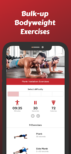 Build Muscle At Home Screen 3