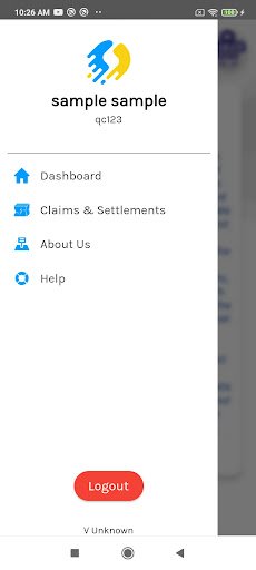 Param QC App Screen 2
