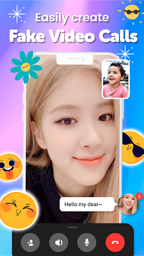 Android application Fake Video Call - Prank App screenshort