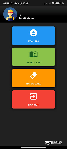 Catat Meter RT Screen 2