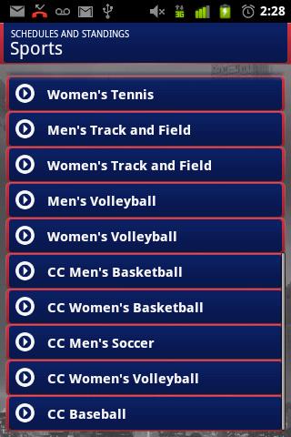 CUNY Athletic Conference Screen 3