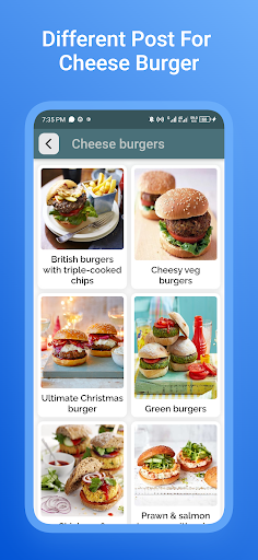 Burger recipes Screen 2