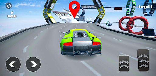 Crazy Car Stunt Races Ramps
