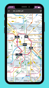 Metro Map Paris (Offline) 2023