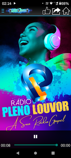Rádio Pleno Louvor Screen 2